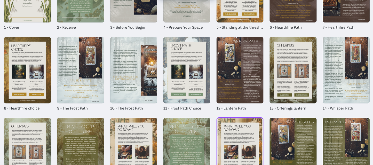 Tarot Quest: Imbolc (PDF Download)